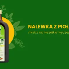 Butelka nalewki z piołunu Maitrunk Hildegard von Bingen, mistrz na wszelkie wyczerpania.