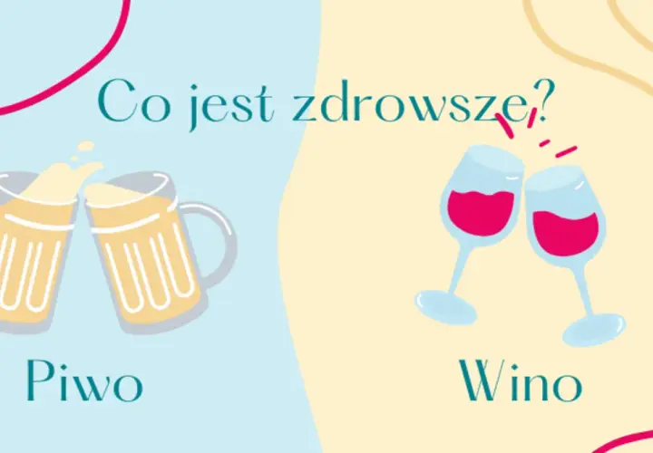 Dwa piwa i dwa kieliszki wina. Pytanie: czy wino jest zdrowe?