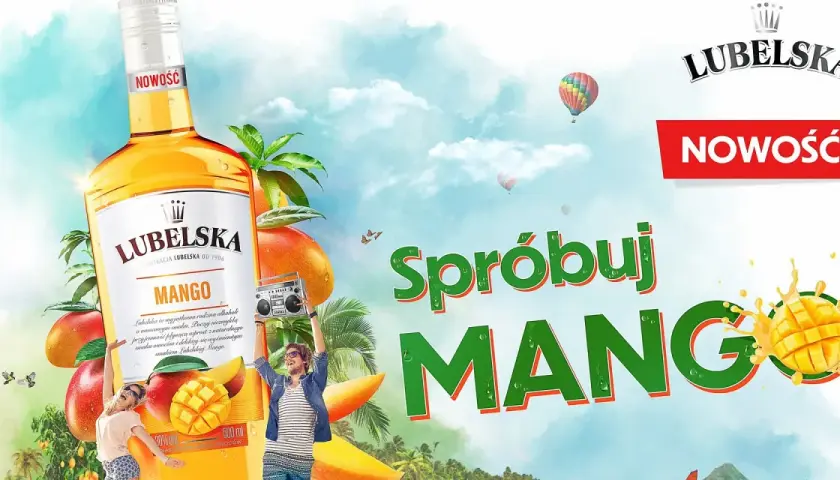 Lubelska Mango - nowy, orzeźwiający smak lata. Poczuj tropikalne lubelskie smaki i daj się porwać wakacyjnej przygodzie!