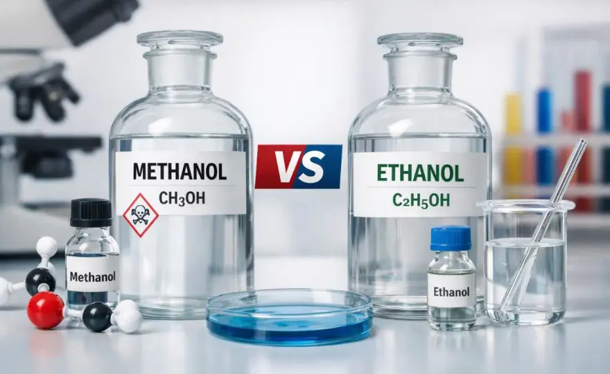 Metanol a etanol: Jak bezpiecznie robić domowy alkohol?