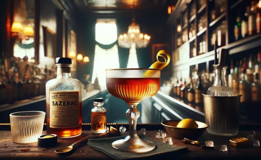 Sazerac - Jak zrobić klasyczny koktajl w domu?