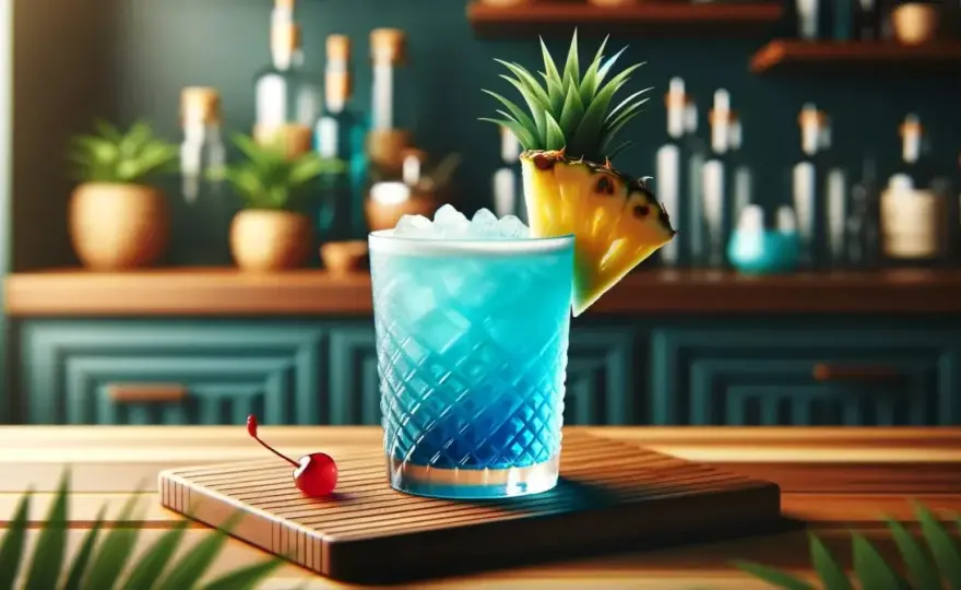 Blue Hawaii - Przepis na idealny drink. Zrób to sam!
